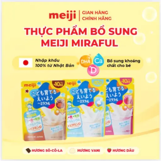MI75-Thực phẩm bổ sung Meiji Miraful 75g - Nhập khẩu chính hãng